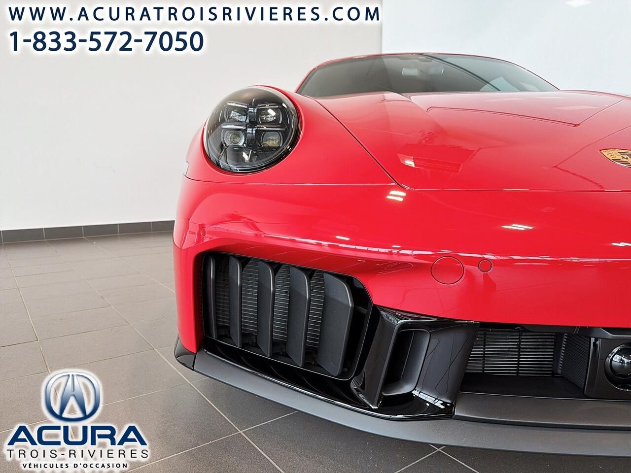 Porsche 911 TARGA 4 GTS T-HYBRID 2026 Rouge Trois-Rivières - photo #6