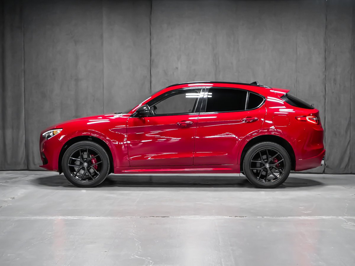 Alfa Romeo Stelvio Ti 2021 Rouge Montréal - photo #2