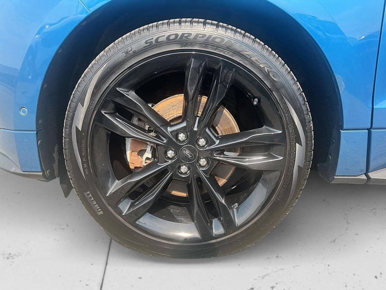Ford Edge 2020 Bleu Rouyn-Noranda - photo #6