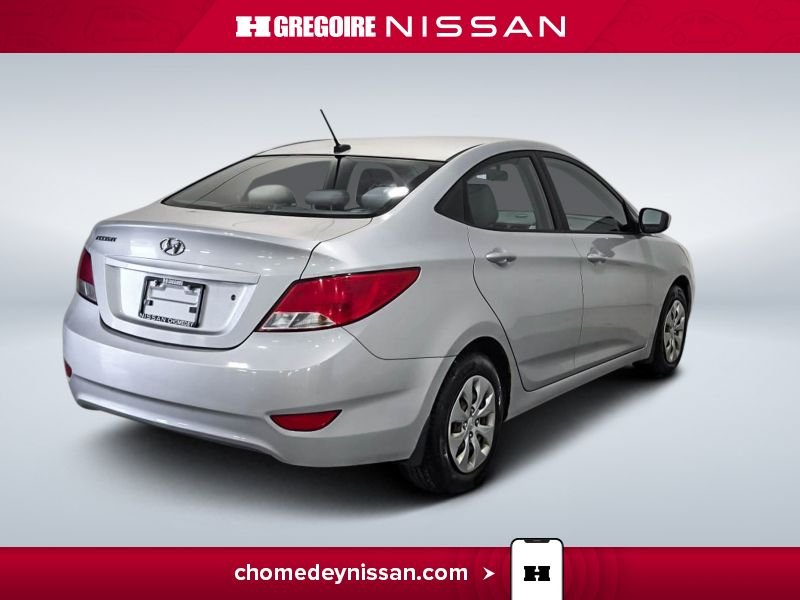 2015 Hyundai Accent Silver Laval - photo #8