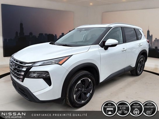 2025 Nissan Rogue SV | TOIT PANORAMIQUE | AWD | CARPLAY | UN SEUL PROPRIÉTAIRE White