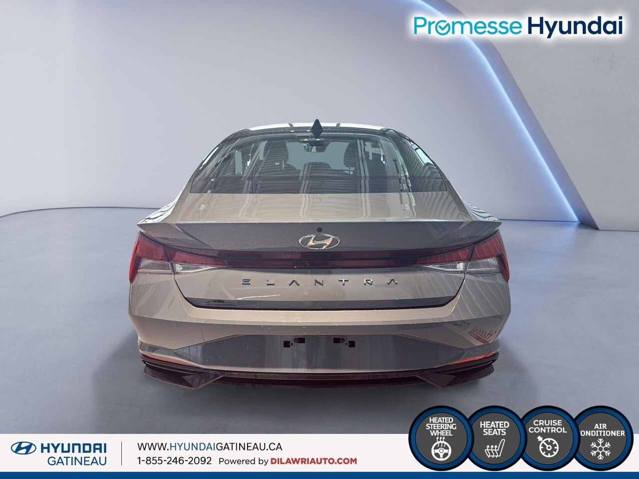 2021 Hyundai Elantra Preferred IVT*** sieges chauffants, volant chauffants , certifier*** Grey Ottawa & Gatineau - photo #2
