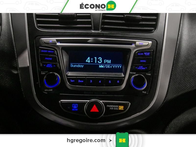 2016 Hyundai Accent Red Blainville - photo #19