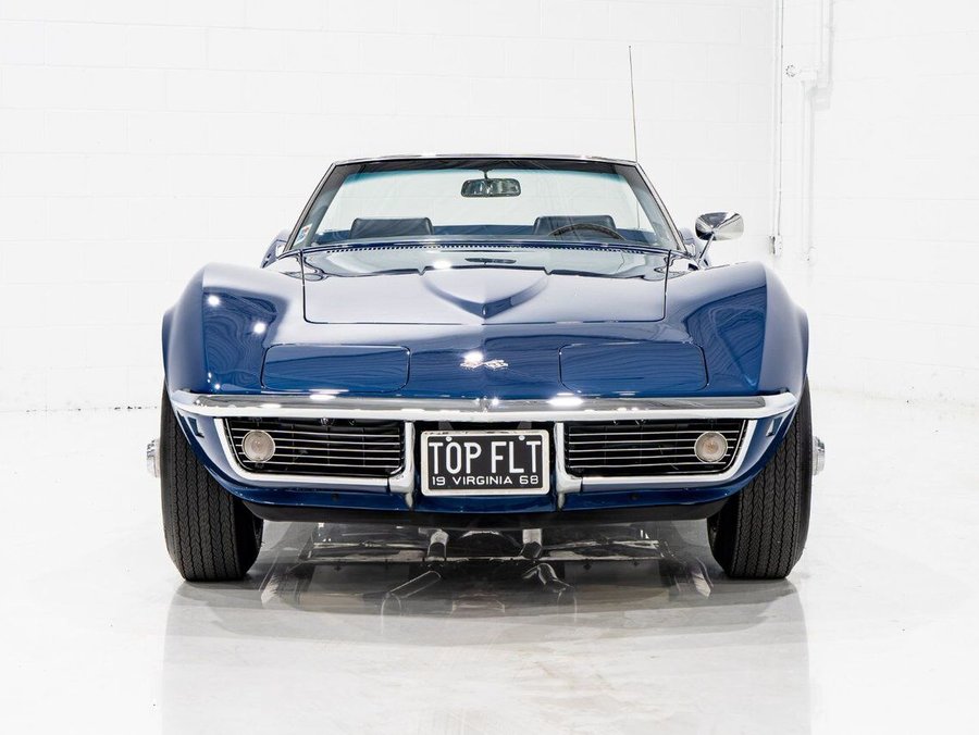 Chevrolet Corvette 1968 1968 Bleu
