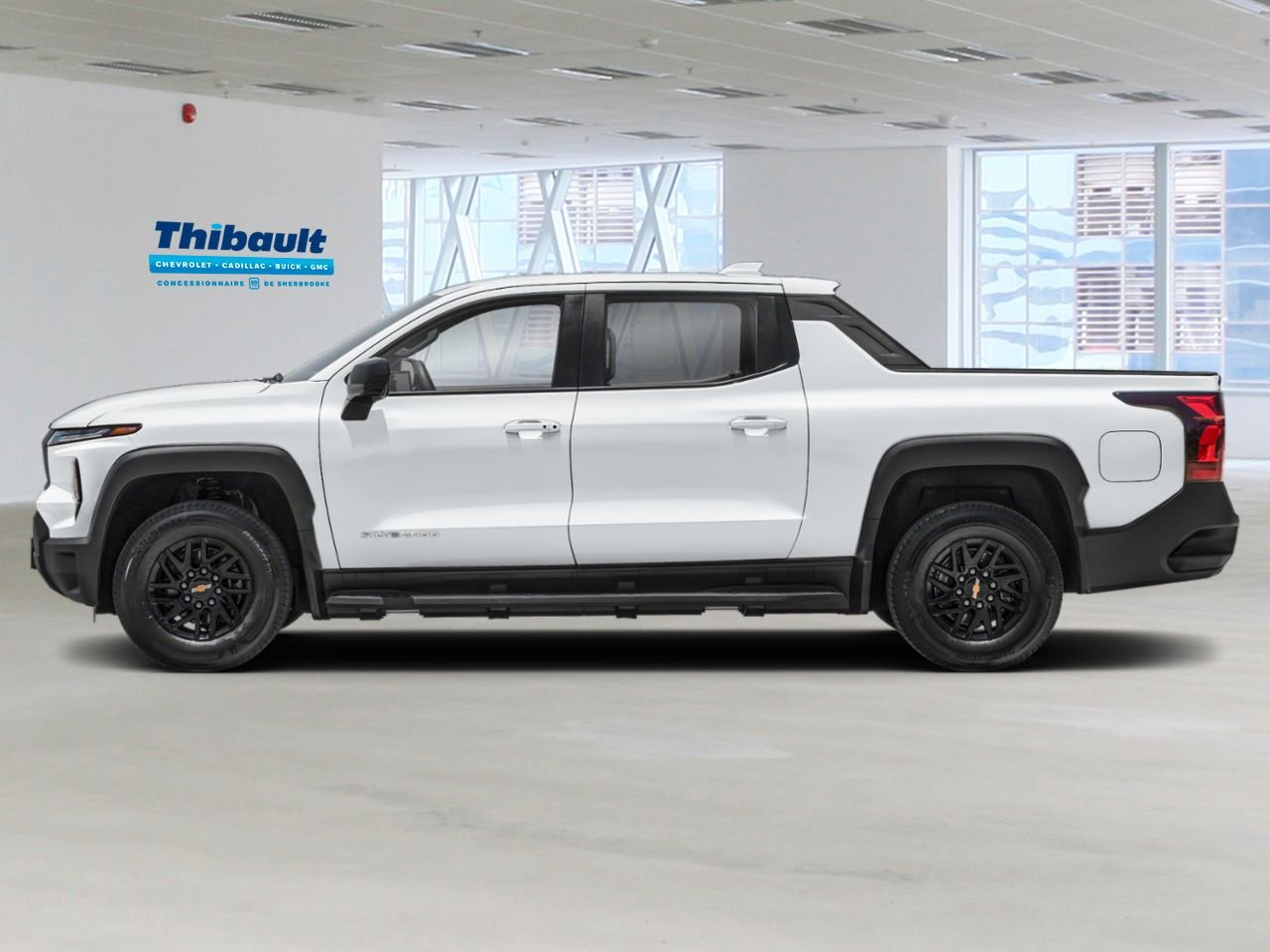 CHEVROLET SILVERADO EV WT à autonomie maximale à cabine multiplace e4RM 2026 Blanc Sherbrooke - photo #2