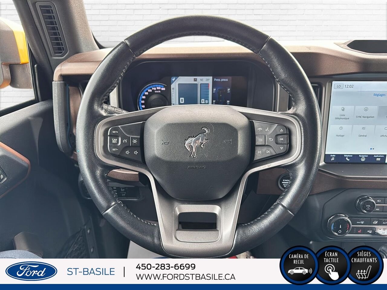 2022 Ford Bronco Orange Saint-Basile-le-Grand - photo #16
