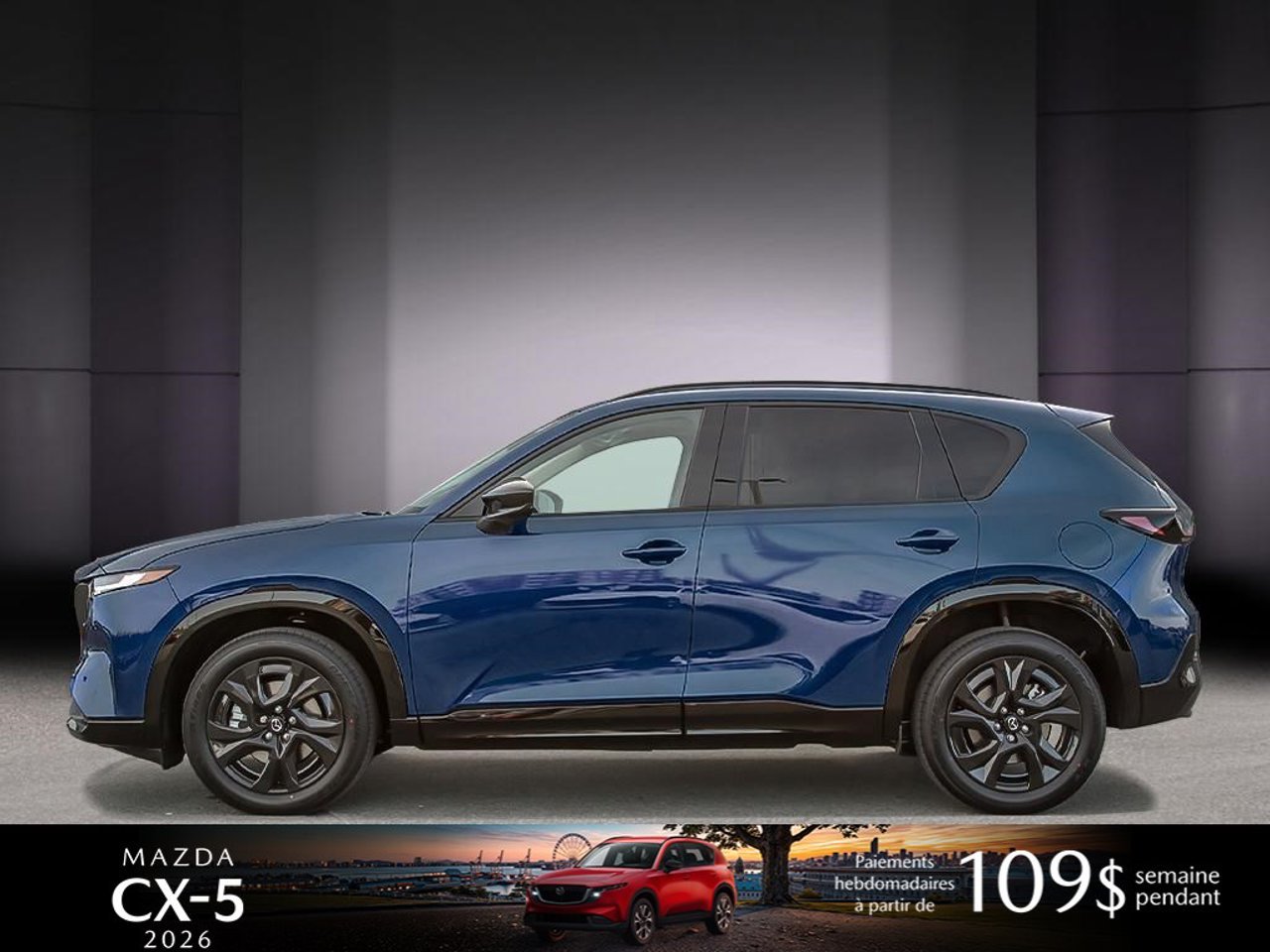 2026 Mazda CX-5 JM3KMDHA1T0184670 Navy Blue Mica Mirabel - photo #2