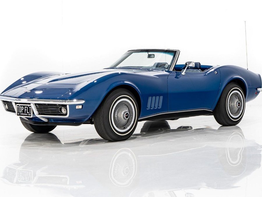 Chevrolet Corvette 1968 1968 Bleu