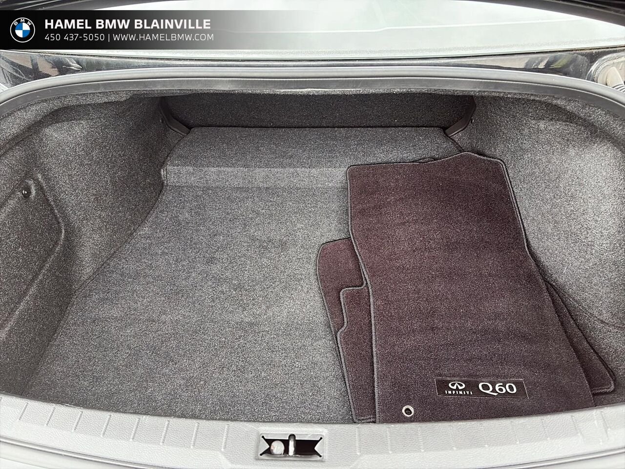 INFINITI Q60 3.0t coupé 2 portes 2017 Noir Blainville - photo #5