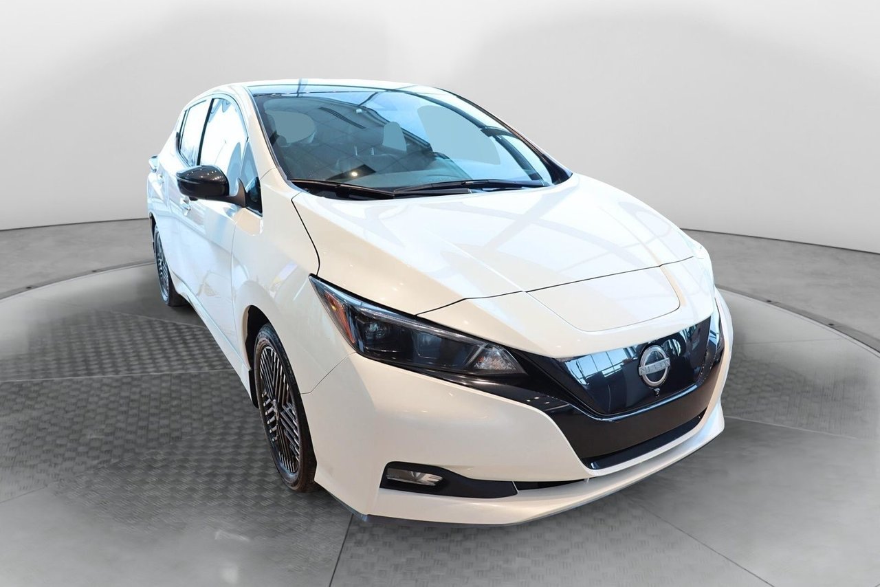 Nissan LEAF NIV 1N4CZ1DV2PC554251 2023 Blanc Chicoutimi - photo #1