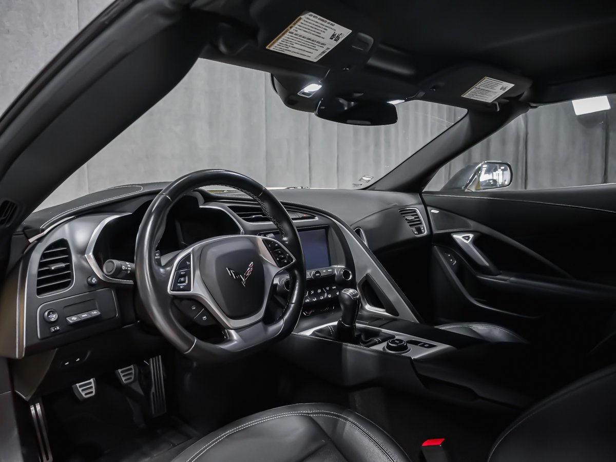 Chevrolet Corvette Z51 2LT 2019 Jaune Montréal - photo #13