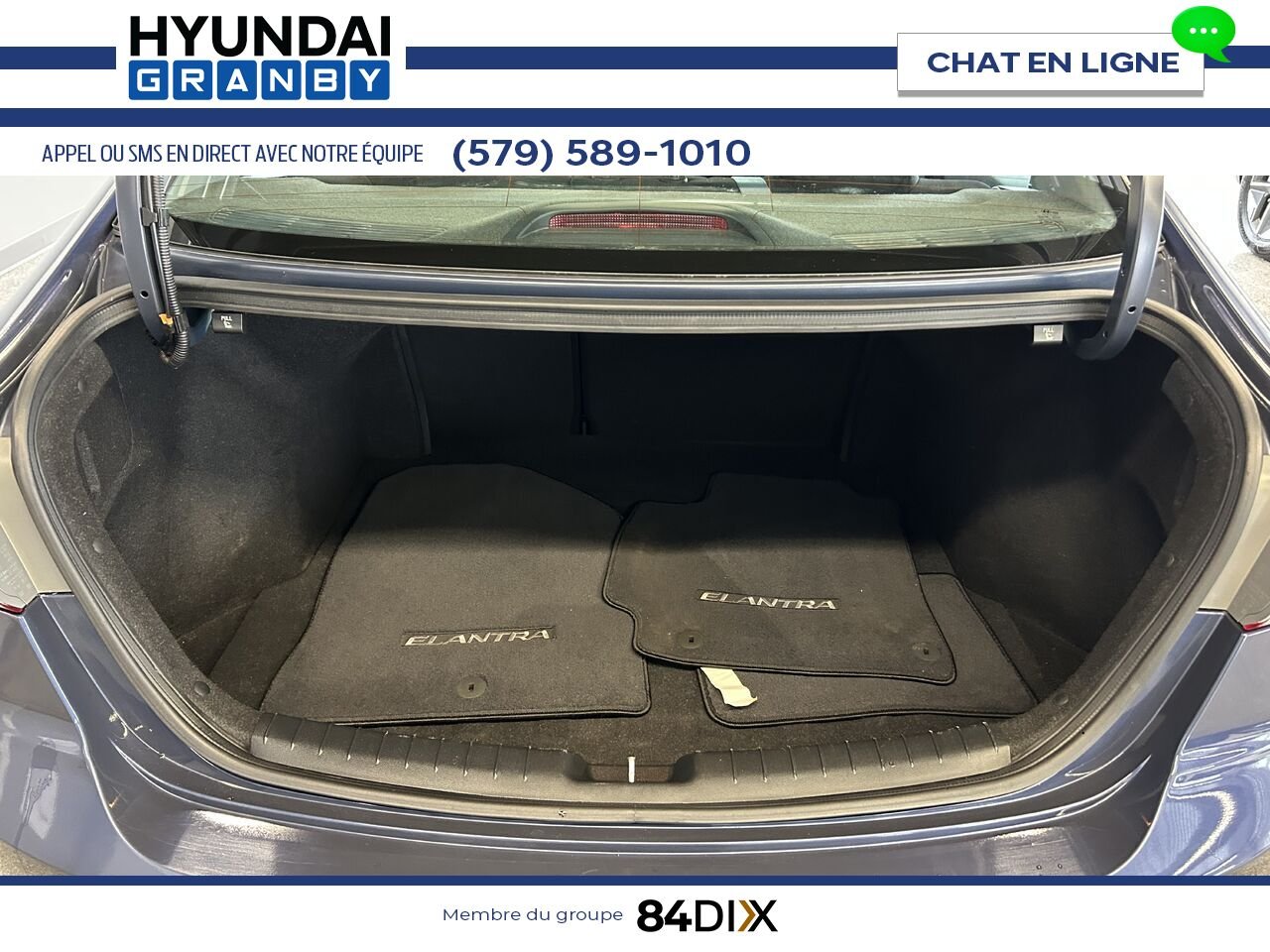 Hyundai Elantra 2018 Bleu Granby - photo #23