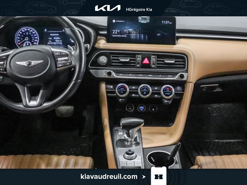 2022 Genesis G70 White Saint-Eustache - photo #18