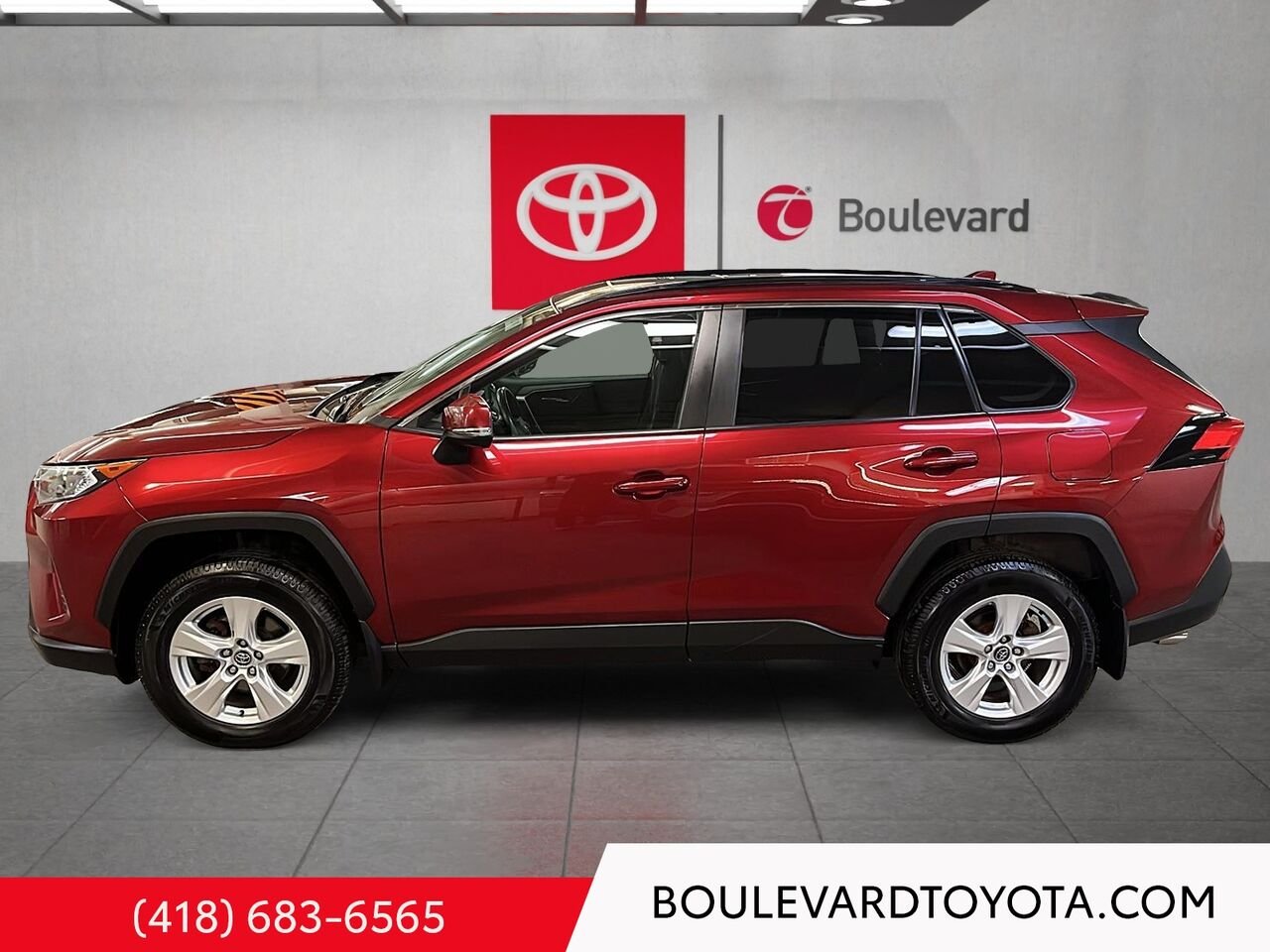 2019 Toyota RAV4 100196A-94 | XLE Red Québec - photo #5