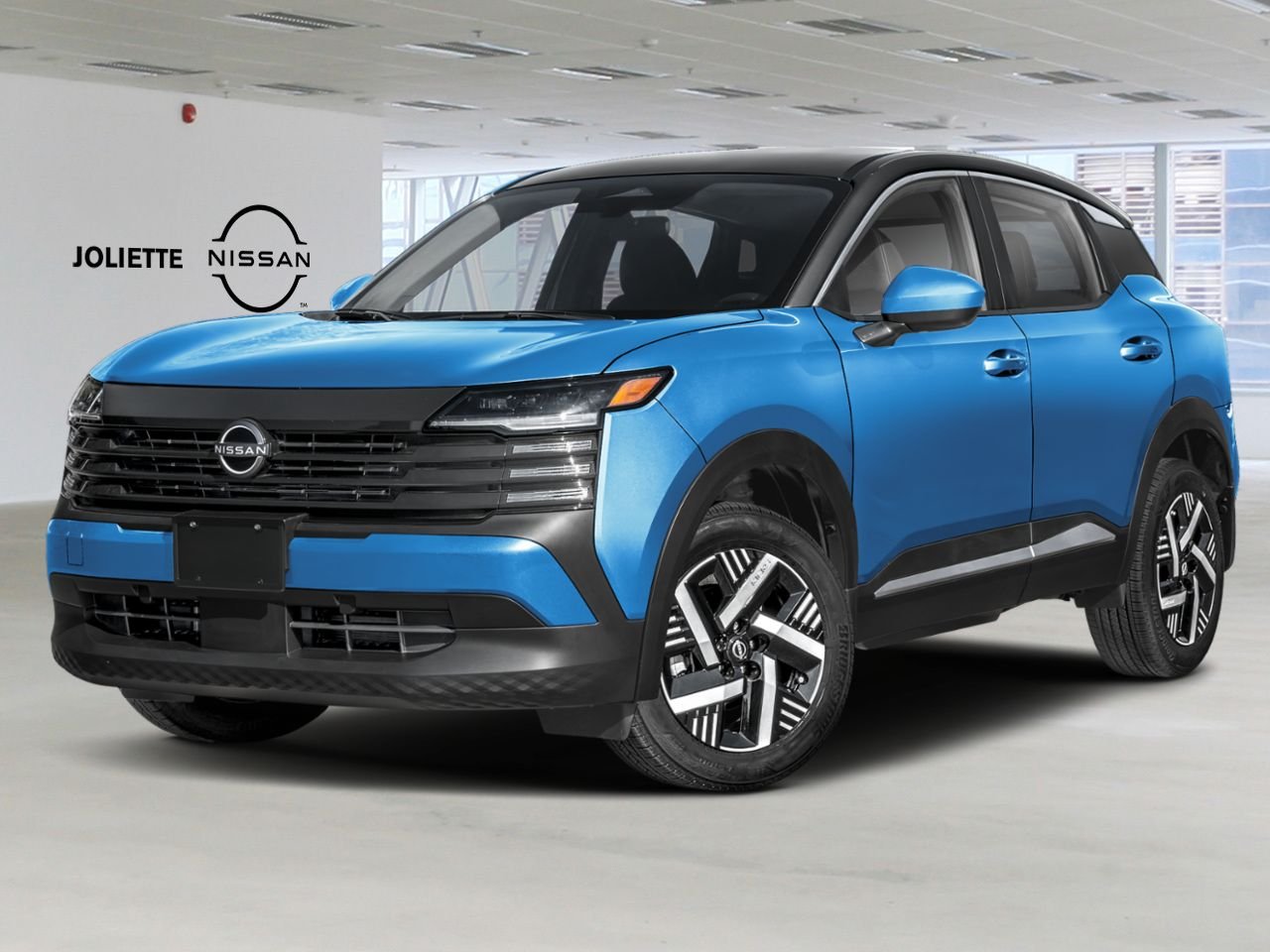 NISSAN Kicks 2026 Bleu glacial arctique/Noir intense Joliette - photo #0