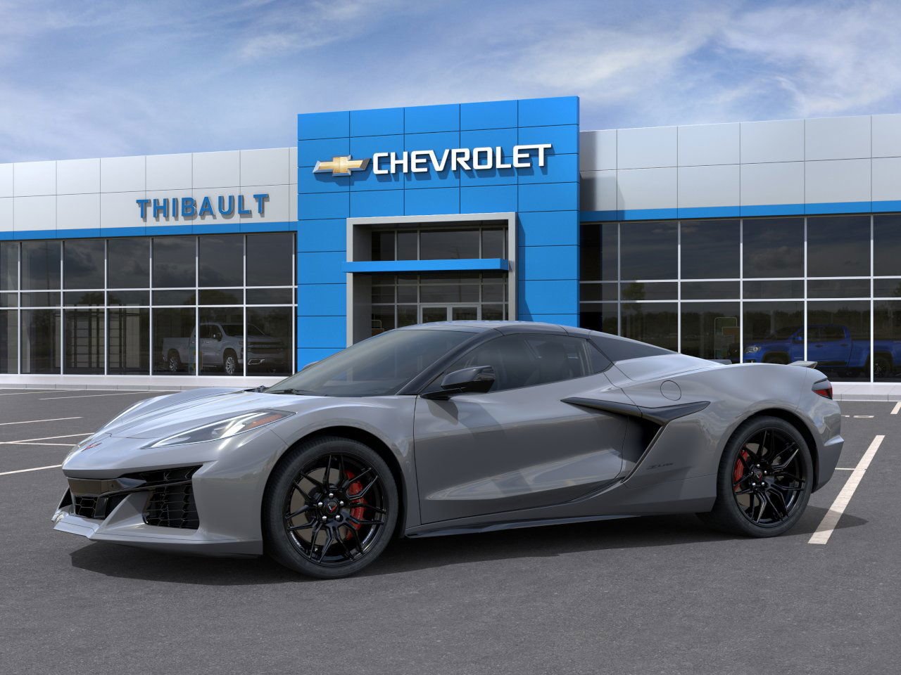 Chevrolet Corvette 3LZ 2025 Gris loup de mer triple couche Saint-Eustache - photo #1