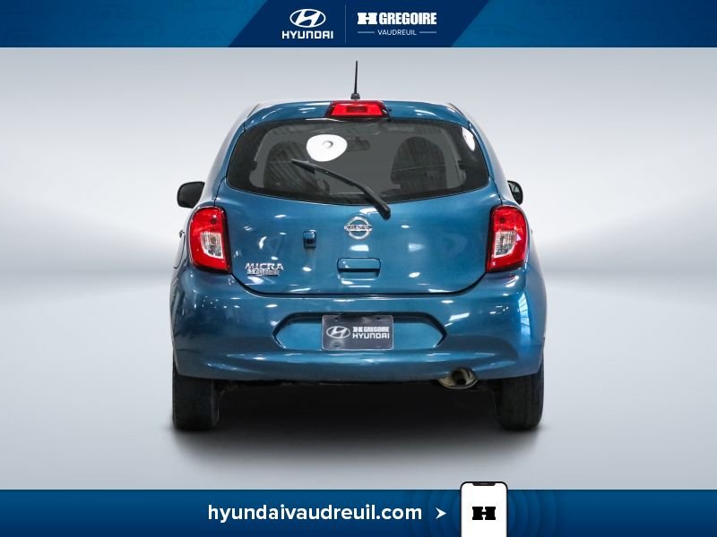 Nissan MICRA YA850 | S Auto 2019 Bleu Laval - photo #8