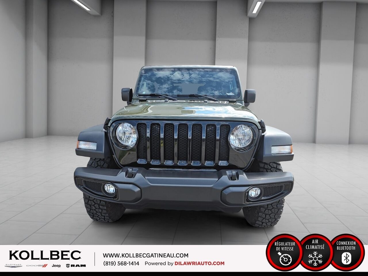 2023 JEEP WRANGLER Willys Sport 4x4 Green Ottawa & Gatineau - photo #1