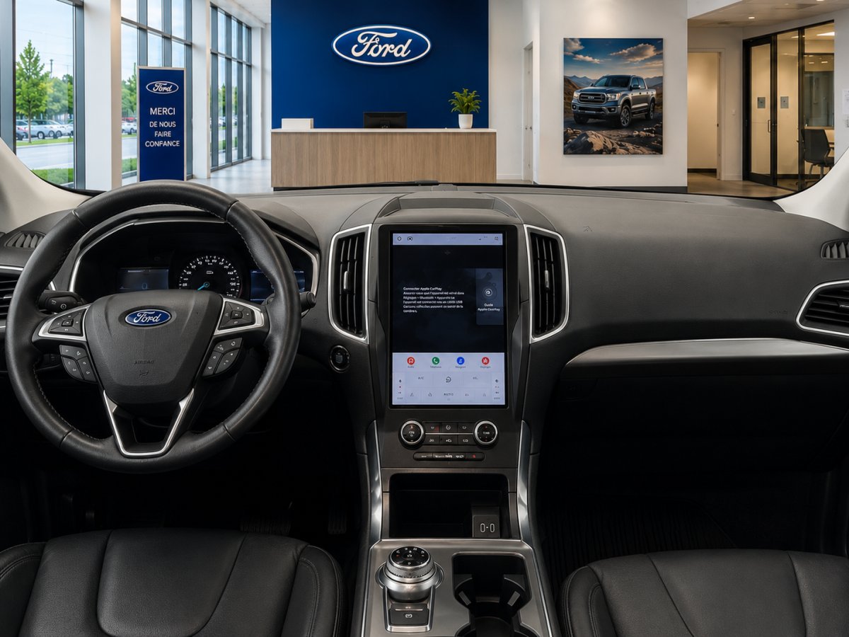 Ford Edge 2022 Blanc La Sarre - photo #5