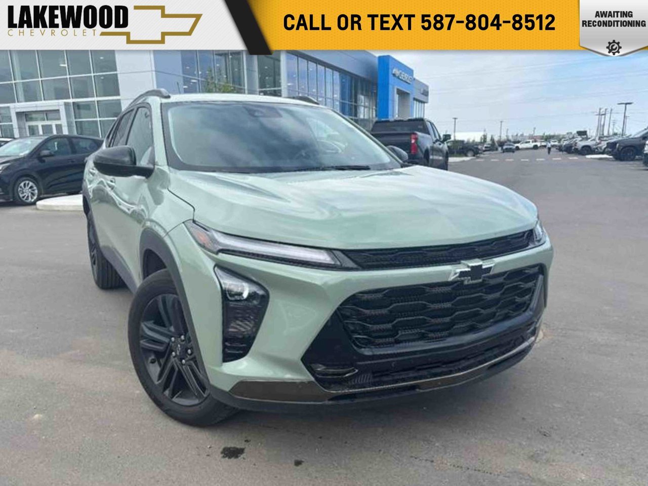 2025 Chevrolet Trax FWD 4dr ACTIV Green Sherwood Park - photo #0