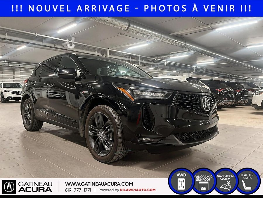 Acura RDX *** UN PROPRIO + CLEAN CARFAX *** 2022 Noir