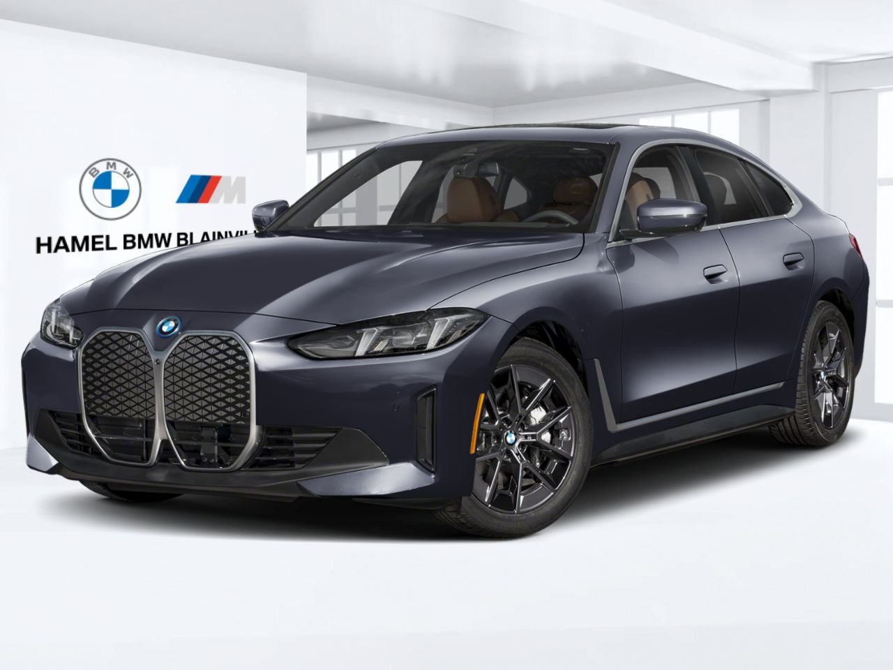 BMW i4 eDrive40 2026 Bleu tanzanite métallisé Blainville - photo #0