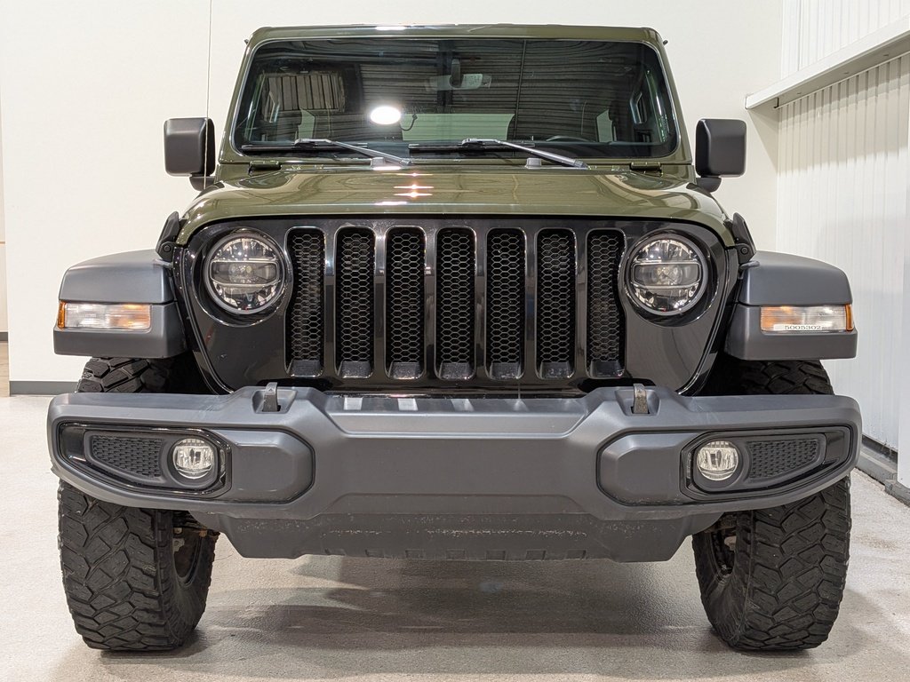 2022 Jeep Wrangler Unlimited Willys 4x4 Green Val-David - photo #3