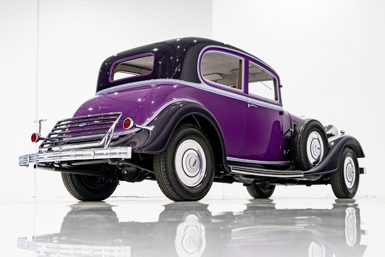 1933 Lincoln KB Victoria Coupe One Of 18 Built, And The Only Known Surviving **PRICE IN USD** Purple Montreal - photo #26