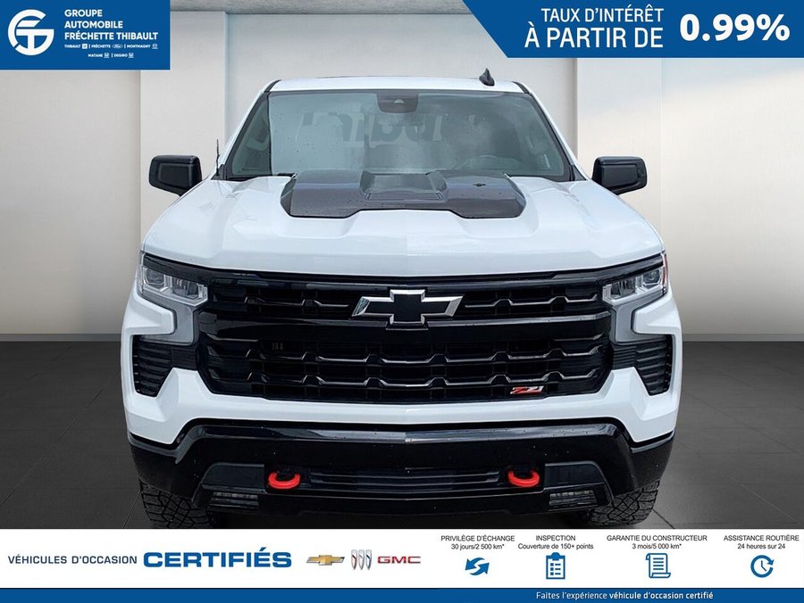 CHEVROLET SILVERADO LT Trail Boss cabine multiplace 4RM 157 po 2024 Blanc