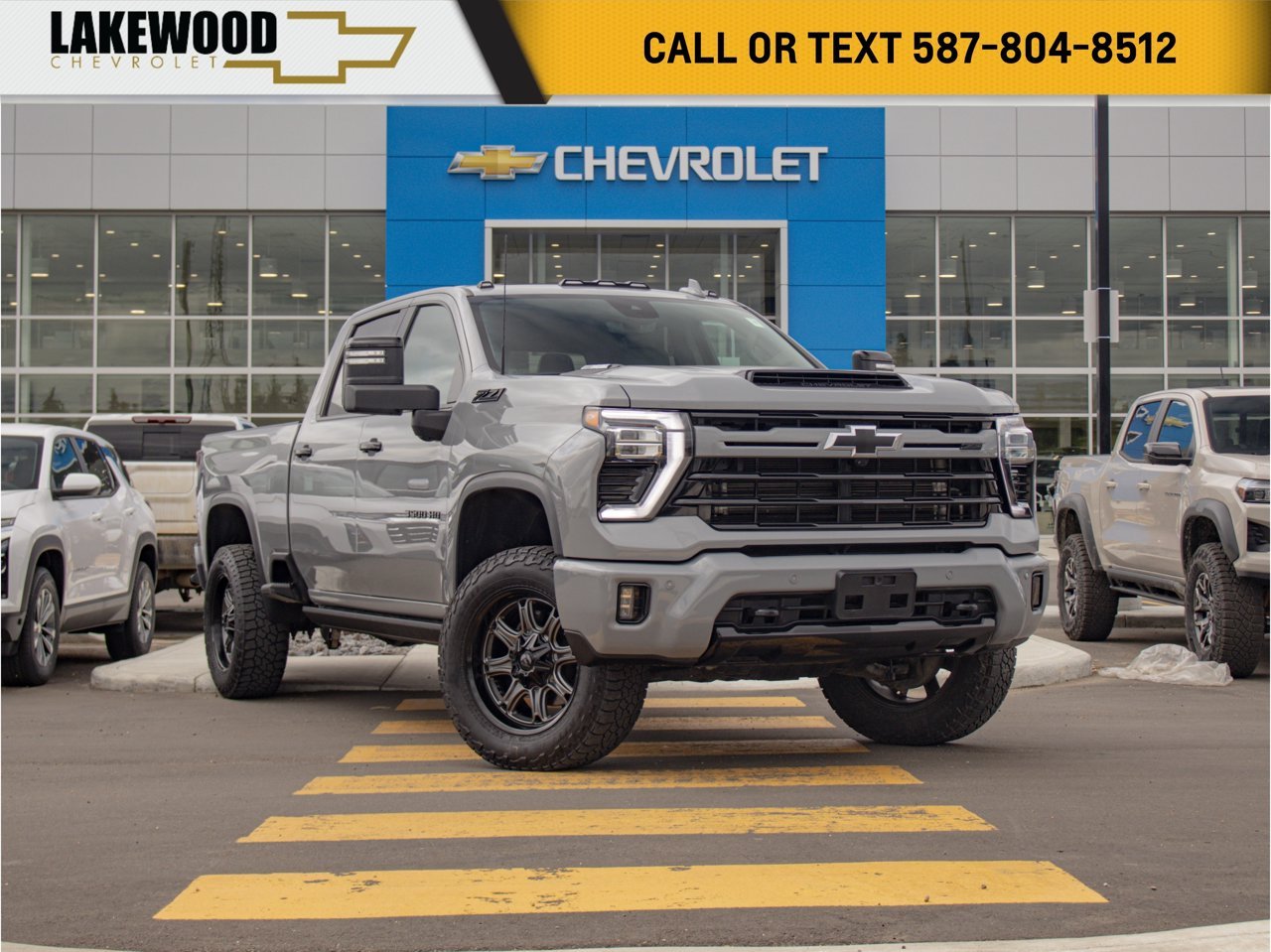 2024 Chevrolet Silverado 3500HD 4WD Crew Cab 159 LTZ Grey Sherwood Park - photo #0