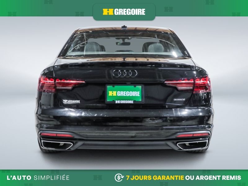 Audi A4 2022 Noir Saint-Eustache - photo #7