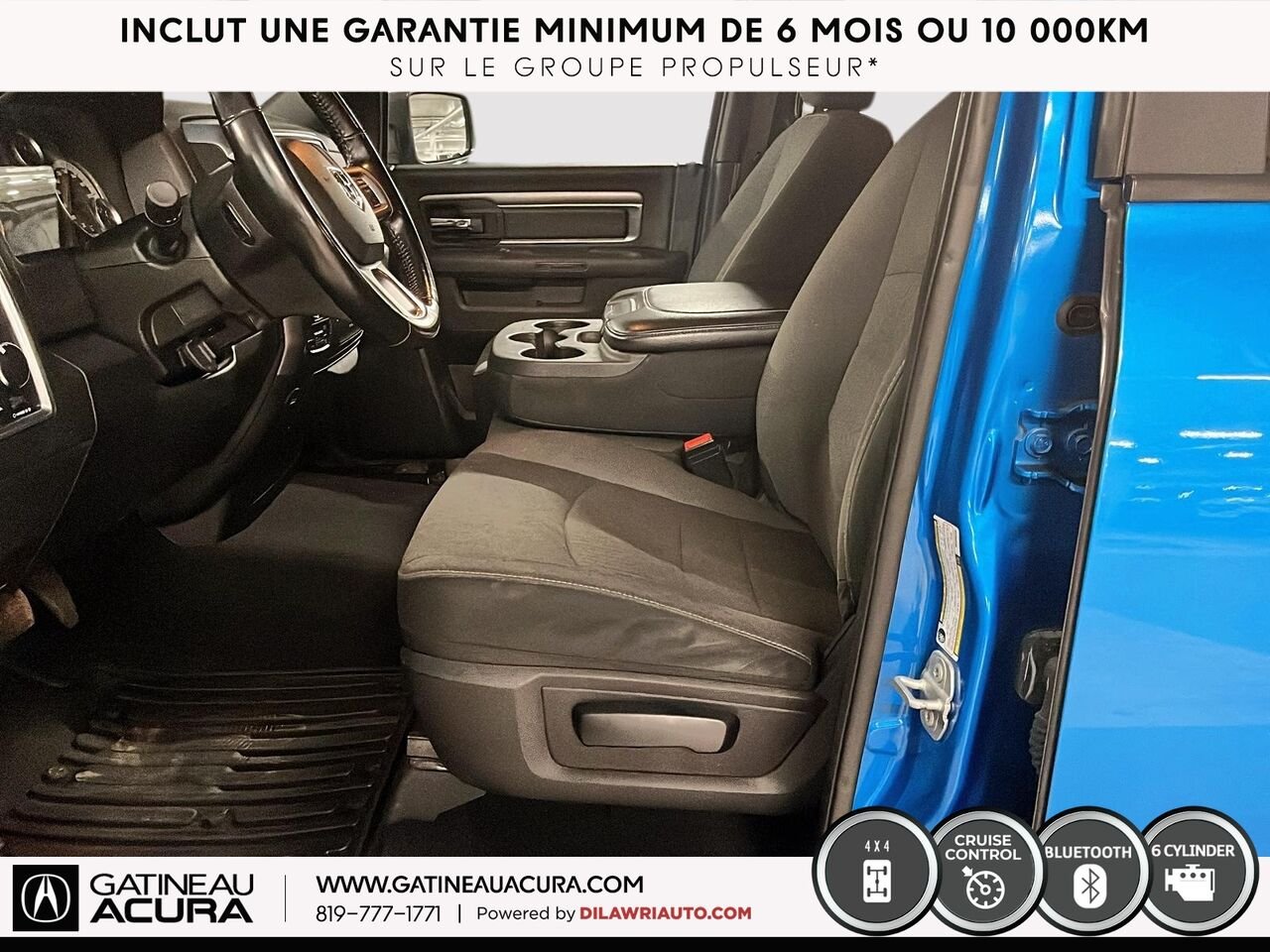 Ram 1500 Classic Warlock Quad Cab 4x4 2021 Bleu Ottawa & Gatineau - photo #21