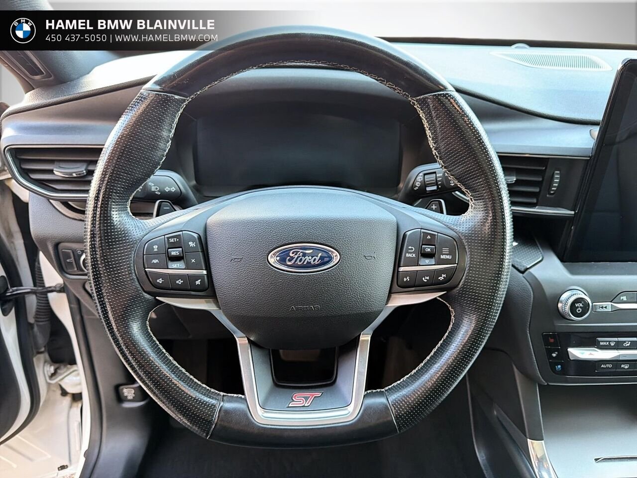 Ford Explorer ST 4RM 2020 Blanc Blainville - photo #9