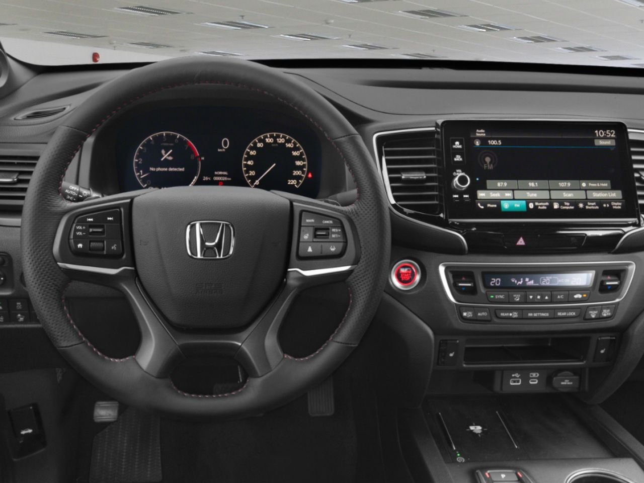 HONDA Ridgeline TrailSport TI 2026 Argent reflet solaire métallisé Val-d'Or - photo #11