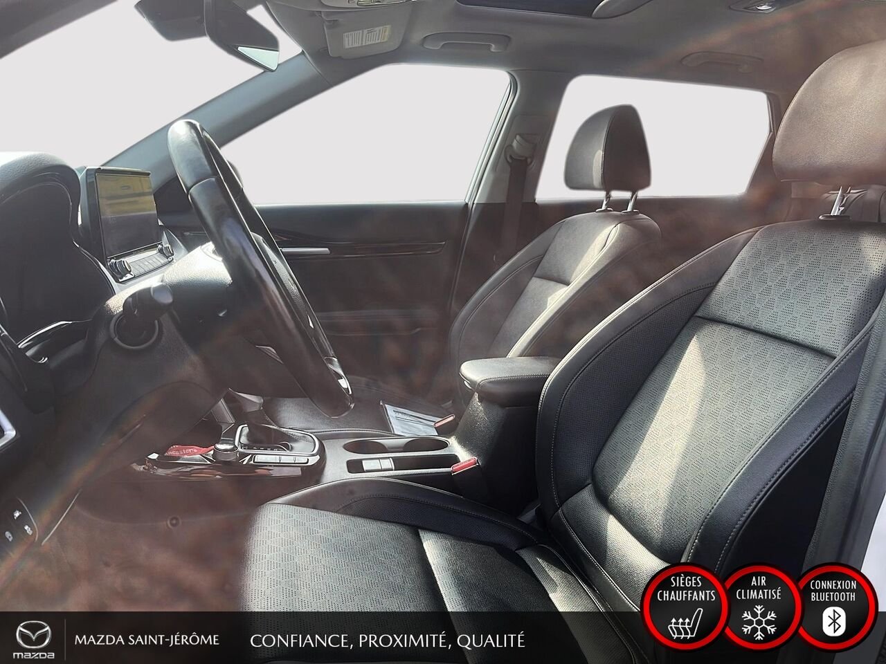 2023 Kia Seltos EX Premium | TOIT OUVRANT | CUIR SOFINO | NAVIGATION | SIÈGES ÉLECTRIQUES | AWD White Saint-Jérôme - photo #16