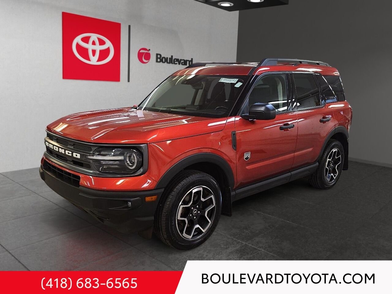 Ford Bronco Sport 99420A-55 | BIG BEND 4x4 2023 Orange Québec - photo #0