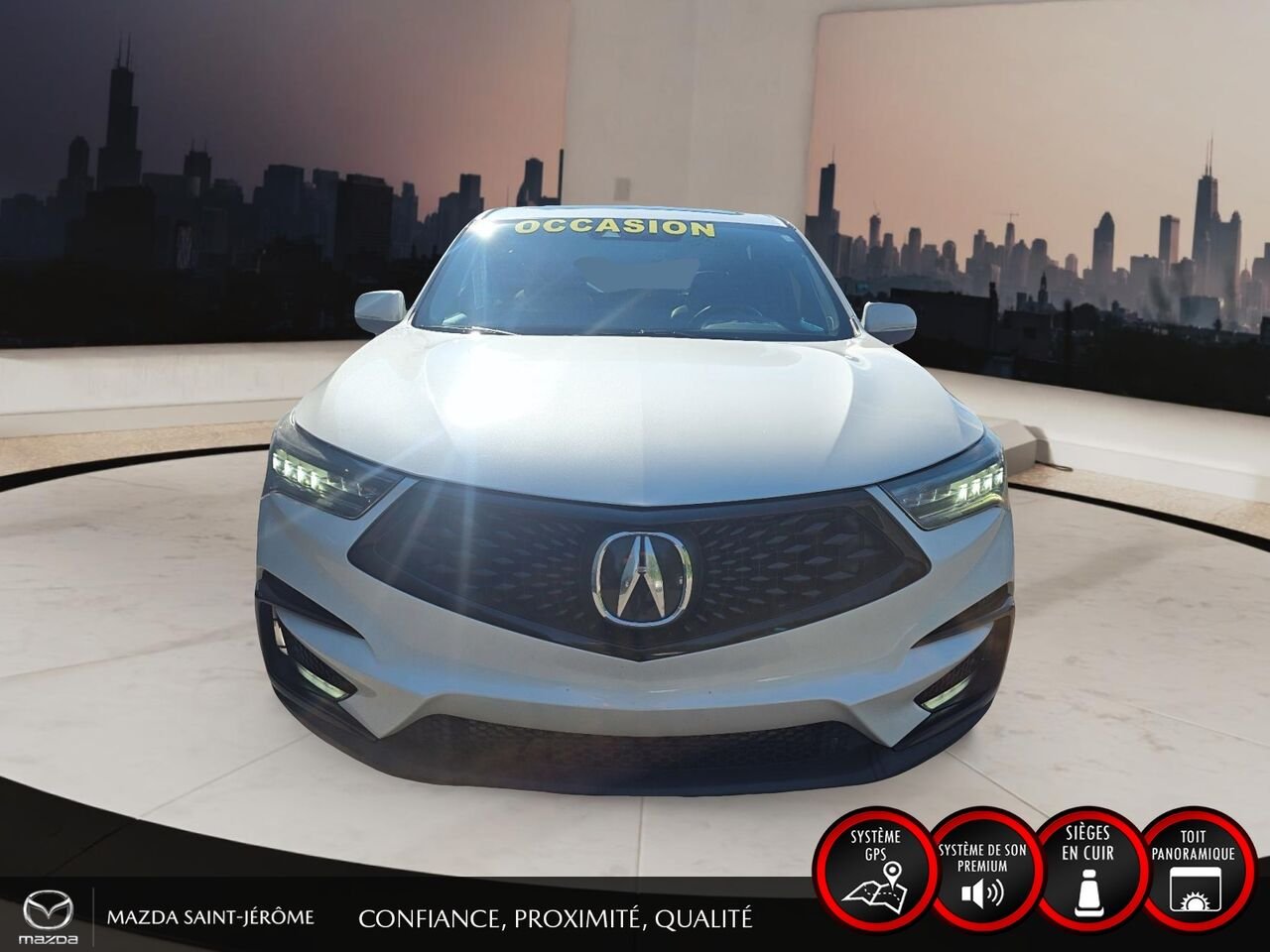 Acura RDX A-Spec | TOIT OUVRANT | CUIR | AWD | 2020 Blanc Saint-Jérôme - photo #2