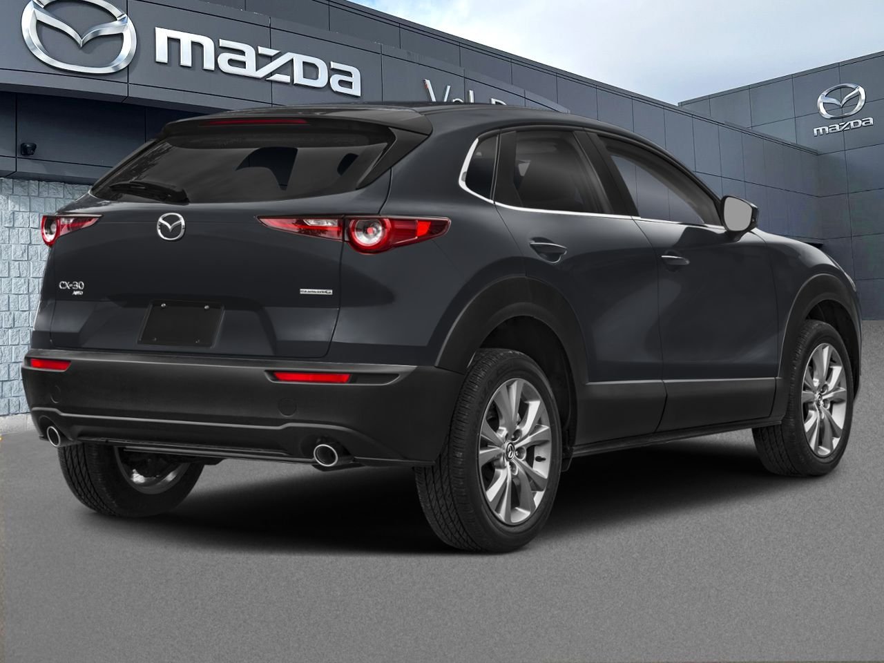 2026 Mazda CX-30 GS TI Jet Black Mica Val-David - photo #2