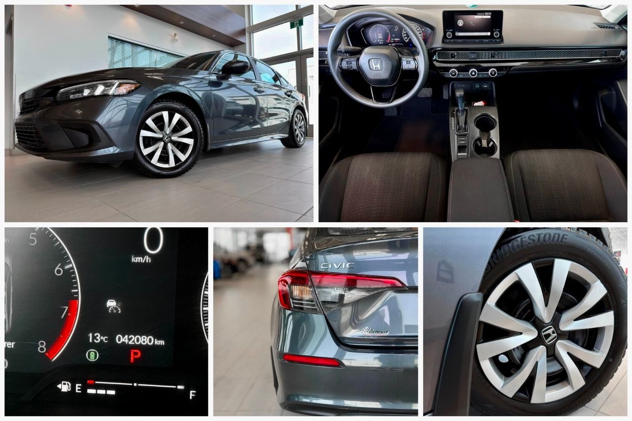 2023 Honda Civic Sedan Silver Notre-Dame-des-Prairies - photo #12