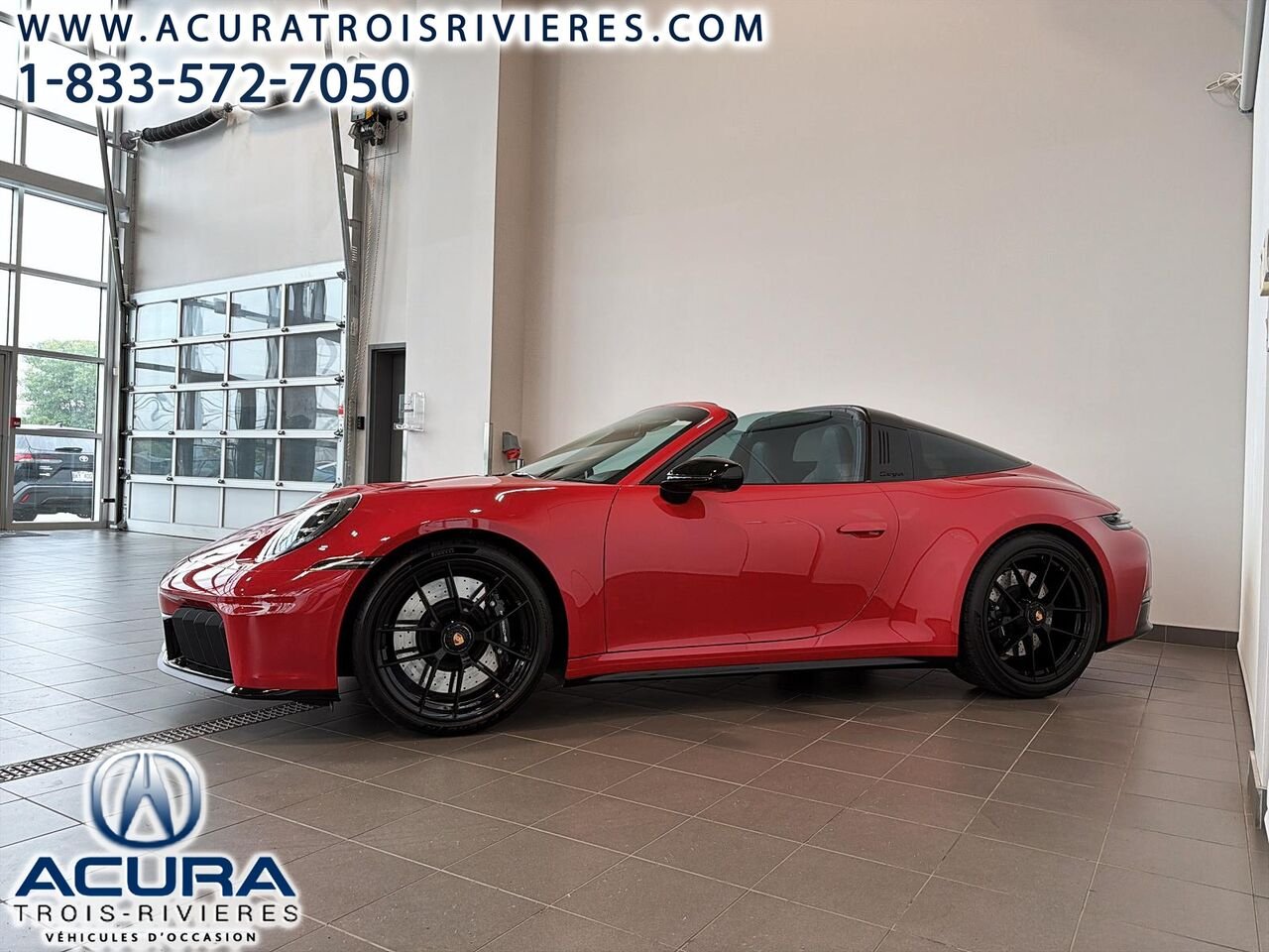 Porsche 911 TARGA 4 GTS T-HYBRID 2026 Rouge Trois-Rivières - photo #10