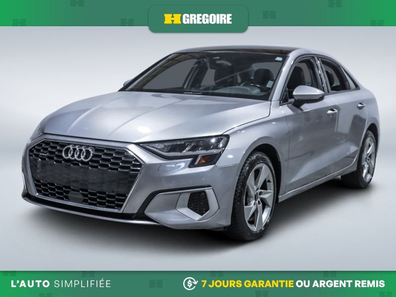 2023 Audi A3 Silver Blainville - photo #2