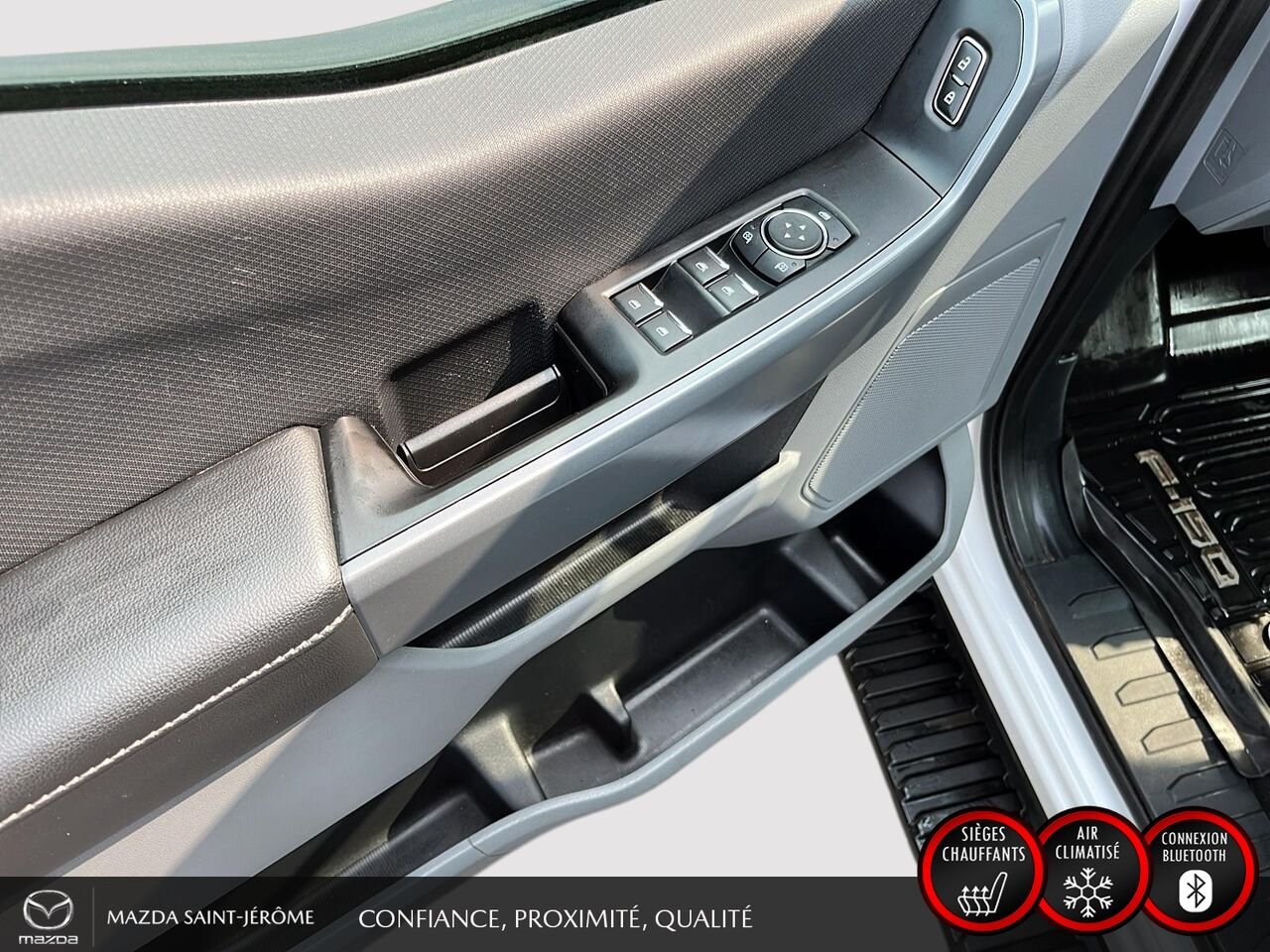 Ford F-150 XLT SUPERCREW | 4X4 | GROUPE REMORQUAGE | 3.5L ECOBOOST | 2023 Blanc Saint-Jérôme - photo #13