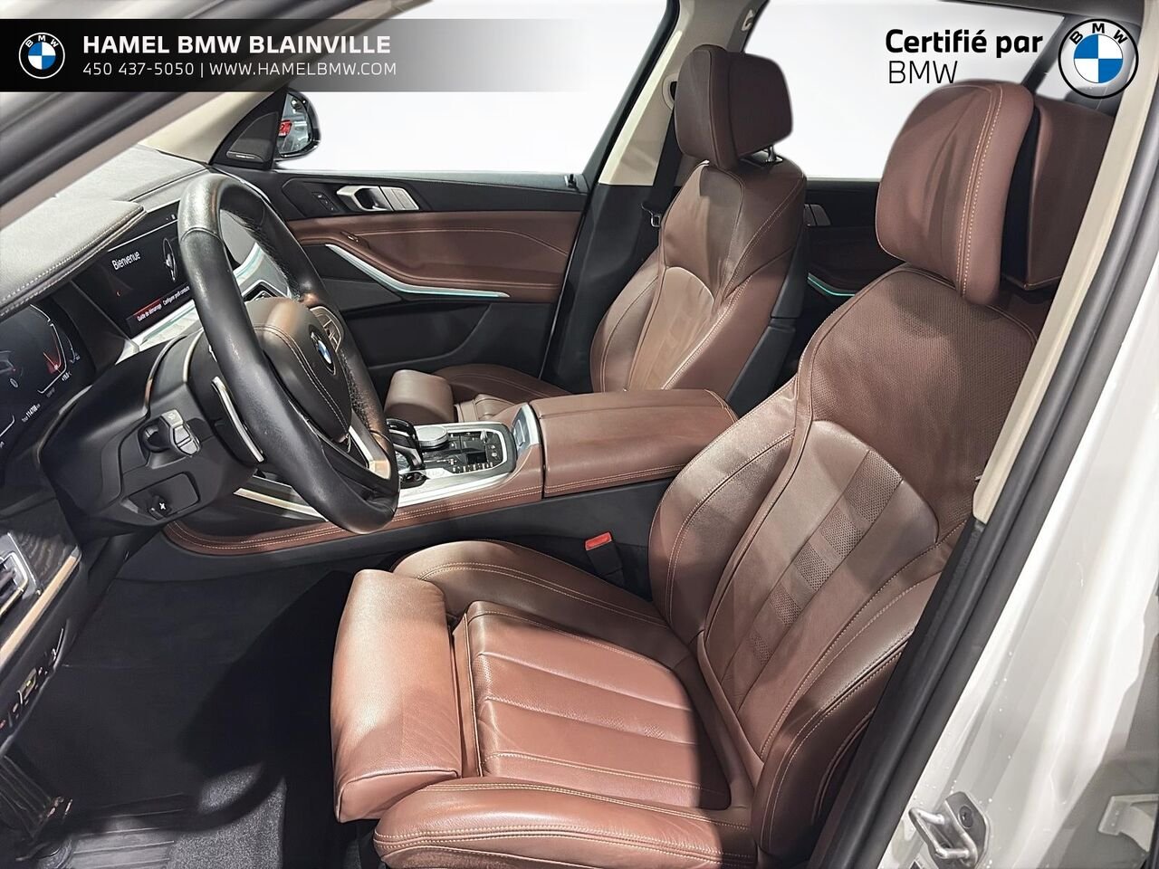 2022 BMW X7 xDrive40i véhicule d'activités sportives White Blainville - photo #8