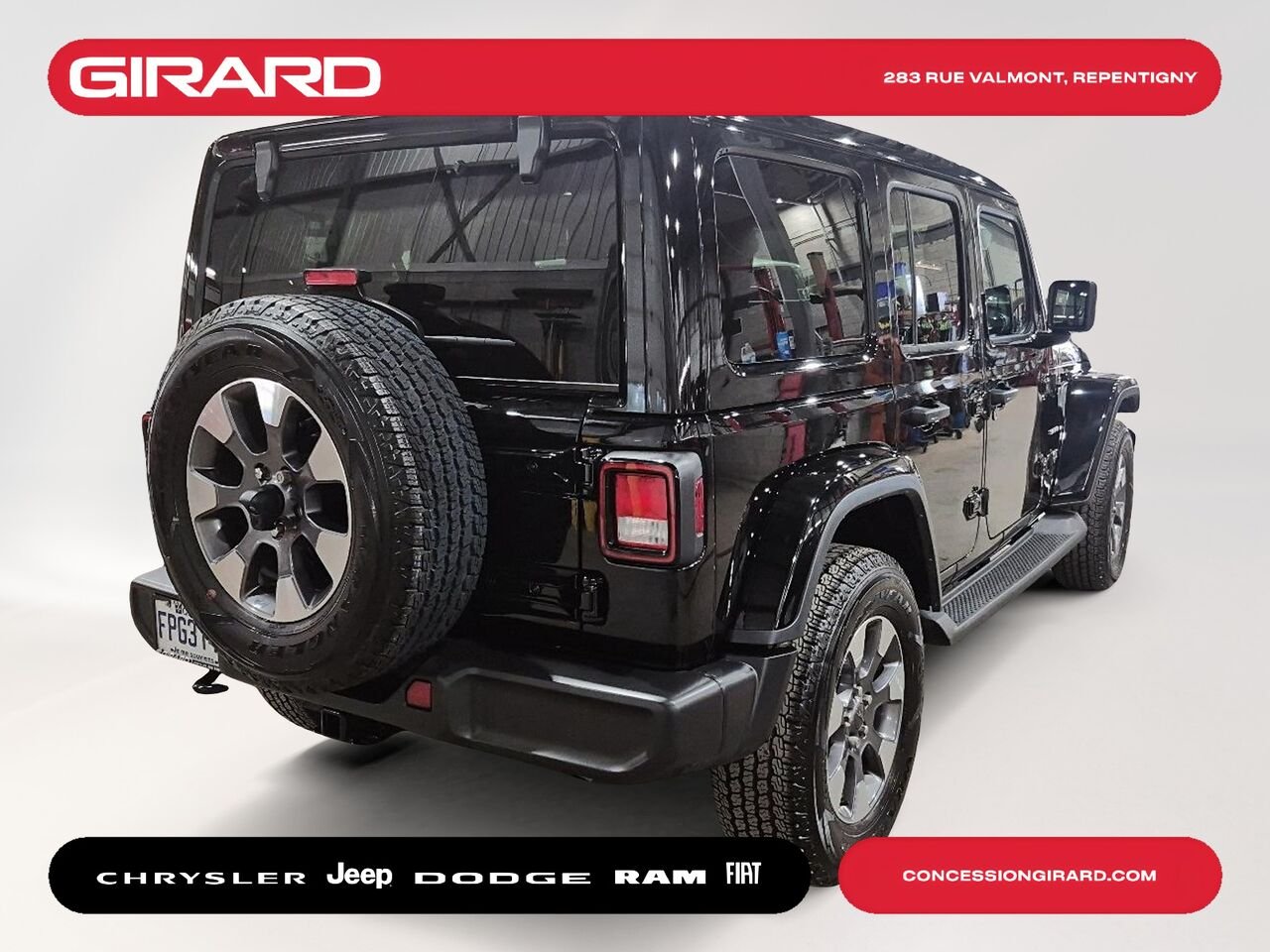 JEEP WRANGLER 2023 Noir Repentigny - photo #5