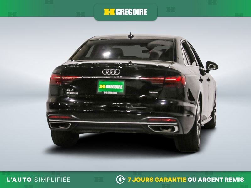 Audi A4 2020 Noir Saint-Eustache - photo #7