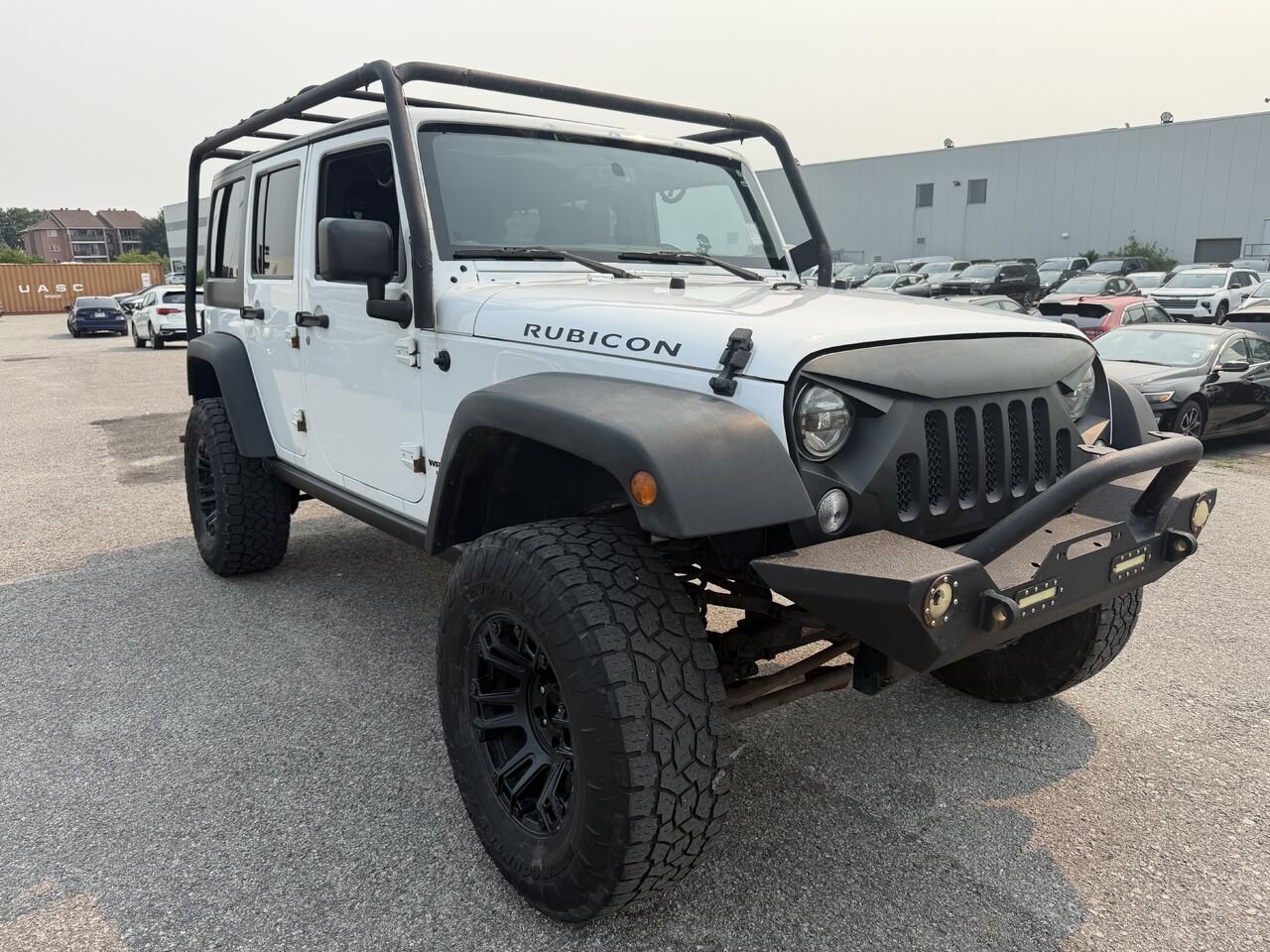 2016 JEEP WRANGLER UNLIMTED RUBICON Modèle Rubicon 4 portes traction intégrale White Gatineau - photo #13