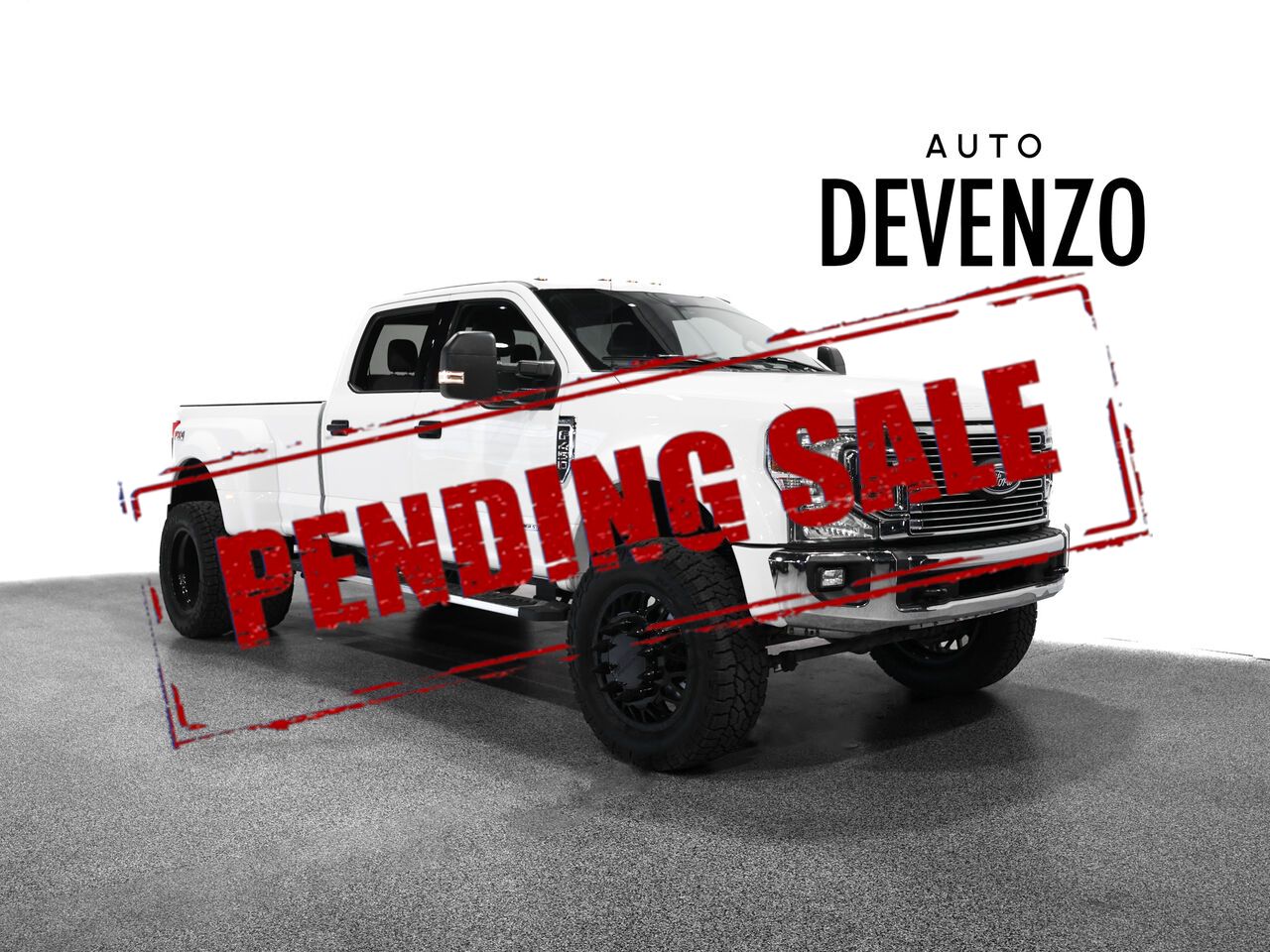 White 2020 Ford F-450 Super Duty Pickup Truck Four-Wheel Drive Automatic