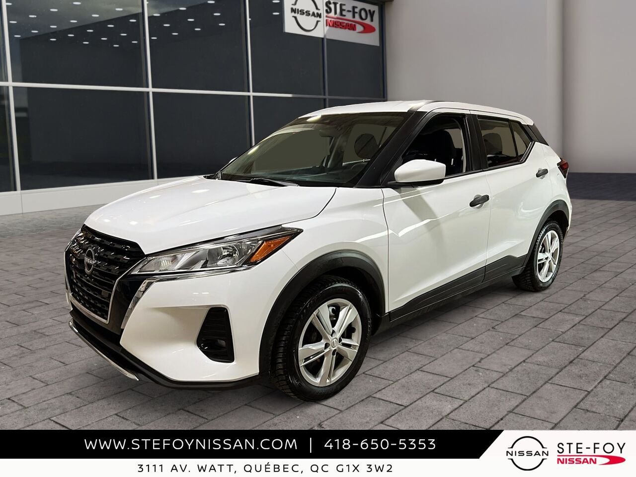 Nissan Kicks S TA 2022 Blanc Ste-Foy - photo #0