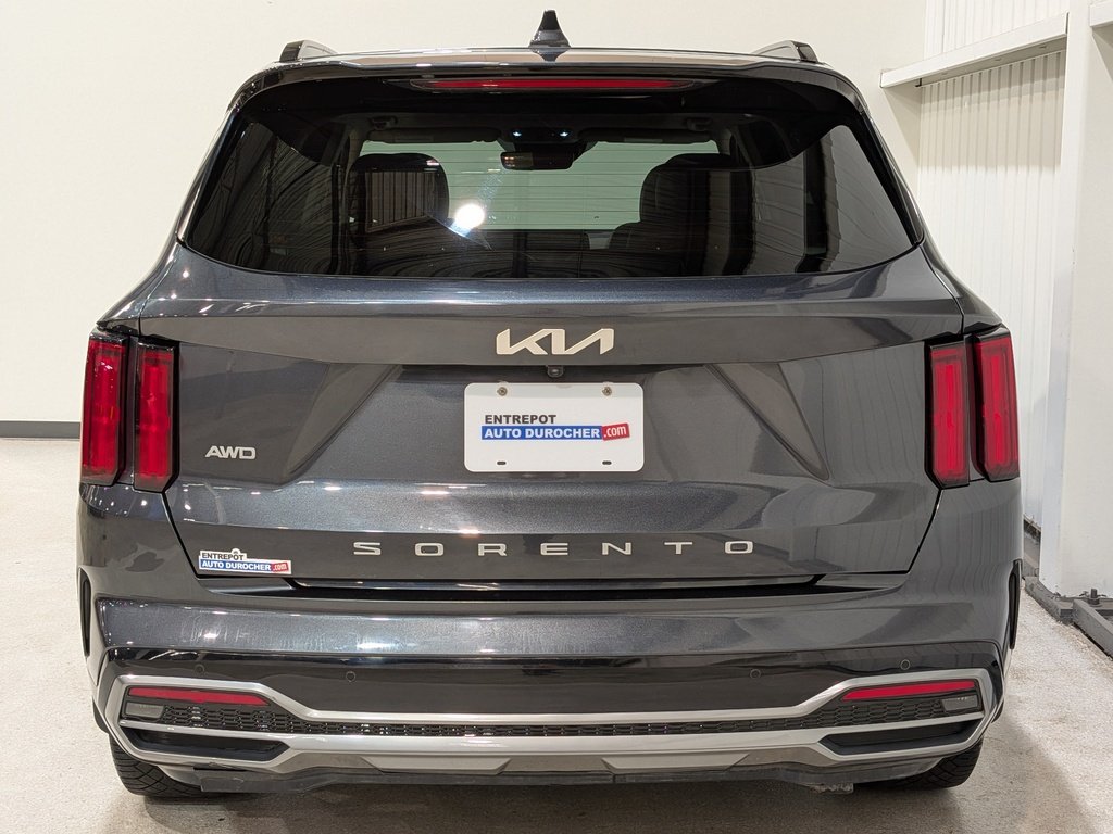 Kia Sorento SX AWD w/Burgundy Leather 2022 Gris Val-David - photo #5