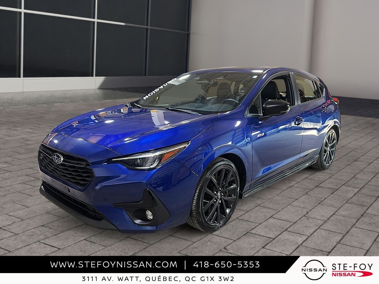 Blue 2024 Subaru Impreza Wagon All-Wheel Drive Automatic